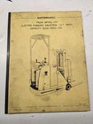 Automatic Forklift Est 1968 020 025 030 Operation Maintenance Parts List Manual