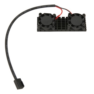 M.2 2280 SSD Heatsink 3pin Power ABS 2 Cooling Fans M.2 2280 SSD Cooler For D CB