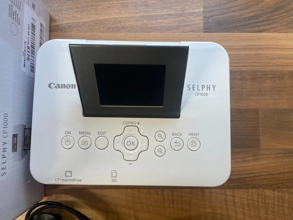 Canon SELPHY CP1000 Compact Portable Photo Printer - Image 4 of 4