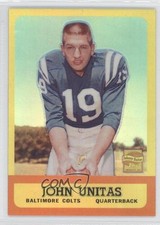 2000 Topps Chrome Refractor Reprints Johnny Unitas (1963 Topps) #R7 HOF 2u3