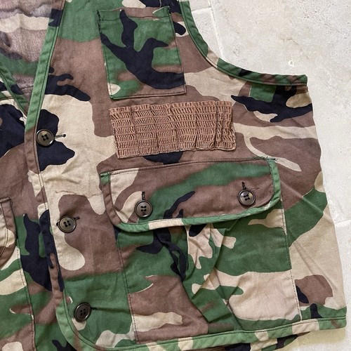Vintage Caliber Brand Camo Hunting Vest Large - Picture 7 of 7