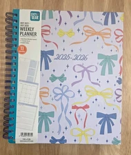 Pen+Gear Spiralbound Hardcover 13 Month Weekly Planner 9x11 2025-2026