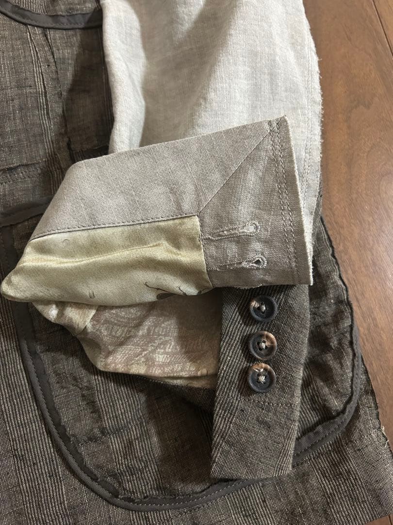 Ziggy Chen 23SS Patchwork Jacket Size 48 Spring S… - image 4