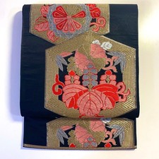JAPANESE KIMONO BELT FUKURO OBI SYNTHETIC FIBER ZZ0381