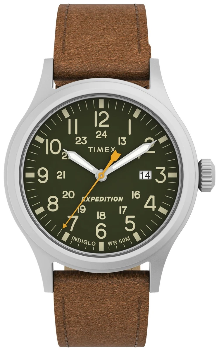Timex Orologio da uomo Expedition Pioneer, 41 mm, cinturino nero