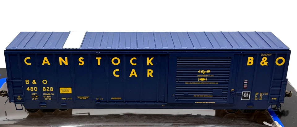 HO SPRING MILLS DEPOT 110801-03 PULLMAN STANDARD B&O CANSTOCK CAR BALTIMORE OHIO - Image 2 of 2