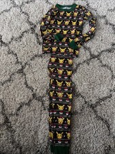 Hanna Andersson Pokemon Pajama Set Kids Size 150 12 Christmas Holiday Pikachu