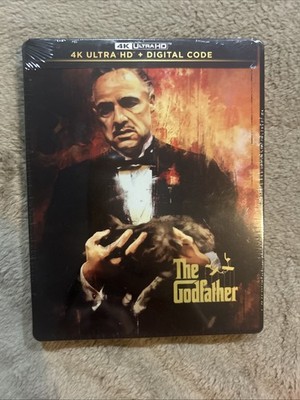 BRAND NEW The Godfather STEELBOOK (4K Blu Ray