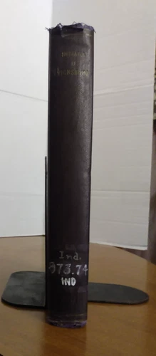 ~ INDIANA at VICKSBURG orig 1910 w/ Map Henry Adams CIVIL WAR ~