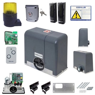 FAAC GENIUS BLIZZARD 104001 868 Sliding Gate Automation Kit 500kg 230v