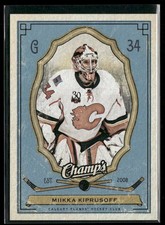 2009-10 Upper Deck Champ's Miikka Kiprusoff #15 Calgary Flames