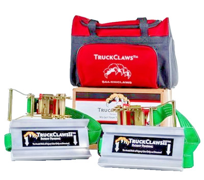 TruckClaws II, Emergency Tire Traction Aid for Light Trucks, SUVs, & 4x4