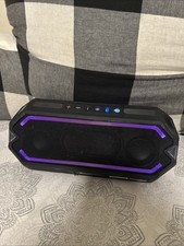Altec Lansing HydraBoom Waterproof Bluetooth Speaker - Black