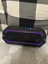 Altec Lansing HydraBoom Waterproof Bluetooth Speaker - Black