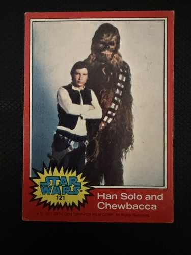 1977 Topps Star Wars #121 Han Solo and Chewbacca — TAG (grade unconfirmed)