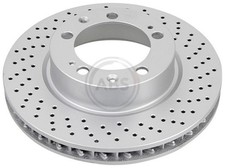 1x A.B.S. Bremsscheibe BESCHICHTET 16491 für PORSCHE 993 911 Targa Carrera