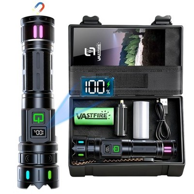 VASTFIRE Rechargeable Flashlights High Lumens, 30W Super Bright LED... Fast Ship