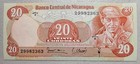 Nicaragua 20 Cordobas 1979 Series E Unc