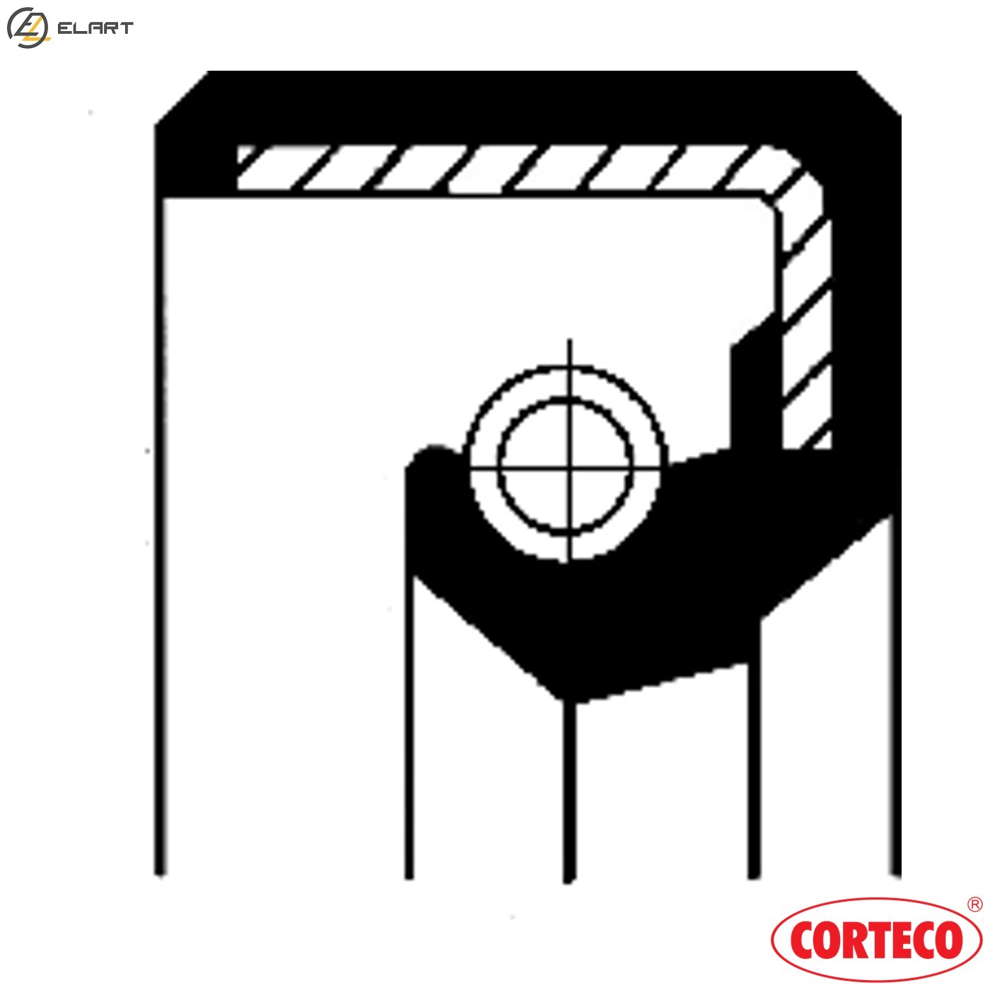 SHAFT SEAL MANUAL TRANSMISSION 01031073B FOR VOLVO B4204T2/4204T3 1.9L 4cyl