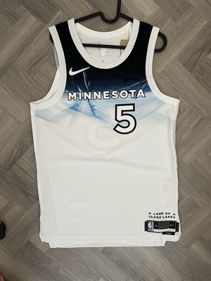 Anthony Edwards City Edition Trikot Minnesota Timberwolves Größe 44 Authentic