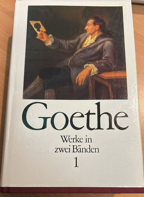 Goethe Werke in wei Bänden, Band 1