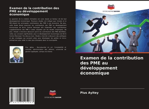 Pius Ayitey | Examen De La Contribution Des PME Au DéVeloppement éConomique-image