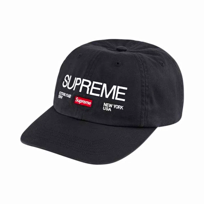 Supreme Black Hats for Men for sale - eBay