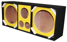 Deejay LED D12T2H1VYYELLOW Brazil Vinyl 2 12 2 Tw 1 Horn Yello