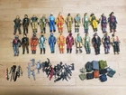 GI Joe Figure Lot Of 24 W/ Accessories  1984-1986