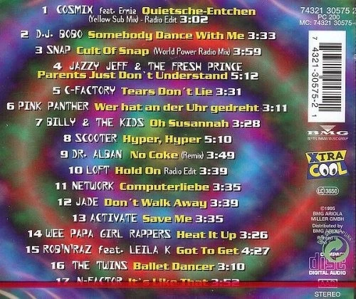 V/A Dance Only For Kids - CD, Cosmix, Ernie, DJ Bobo, Snap, Jazzy Jeff u.v.a. - Bild 2 von 2