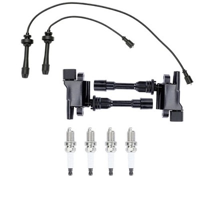 Ignition Coil and Spark Plug Kit for Mazda Protege Protege5 2002-2003