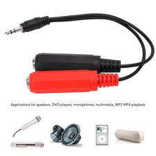 3.5mm Male To 6.35mm Female Sound Cable Stable Sound Cable Converter For Spe New