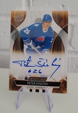Peter Stastny - 2024-25 Upper Deck Engrained Icons Auto #CA-PS - Nordiques