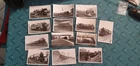 Lot 13 Antique Train Locomotives Photos