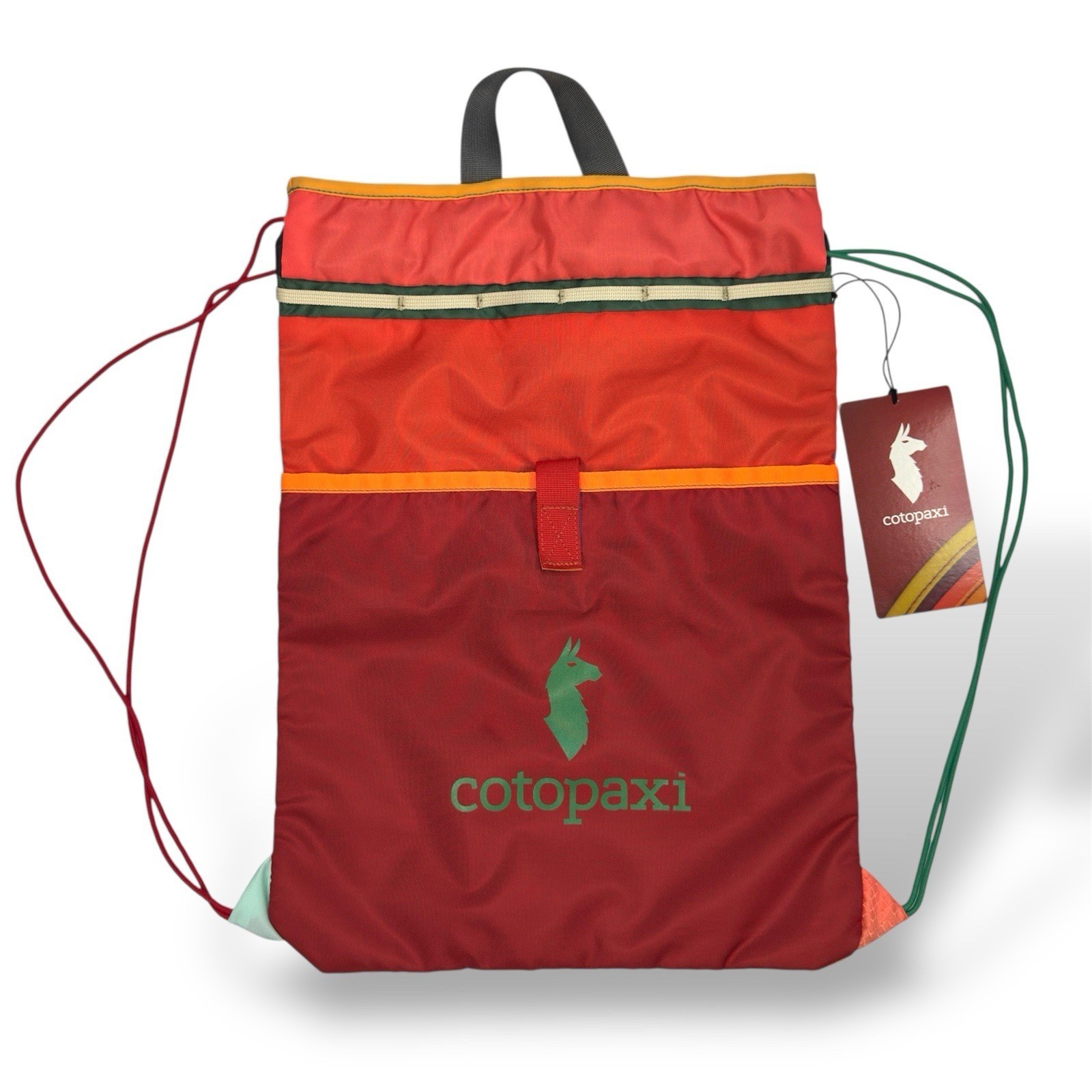 Mochila Cotopaxi Tago Del Dia con Cordón Unisex Viaje Senderismo Multicolor Nueva con Etiquetas