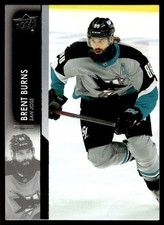 2021-22 Upper Deck Brent Burns San Jose Sharks #147 11777
