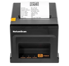 NetumScan USB POS Receipt Printer, 80mm Thermal Receipt Printer with Auto Cut