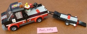 Lego City 60084 - RACING BIKE TRANSPORTER -Used- 100% COMPLETE - NO BOX, MANUAL