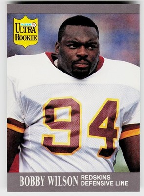 Bobby Wilson, 1991 Ultra Update, #U-98, Washington Redskins, RC