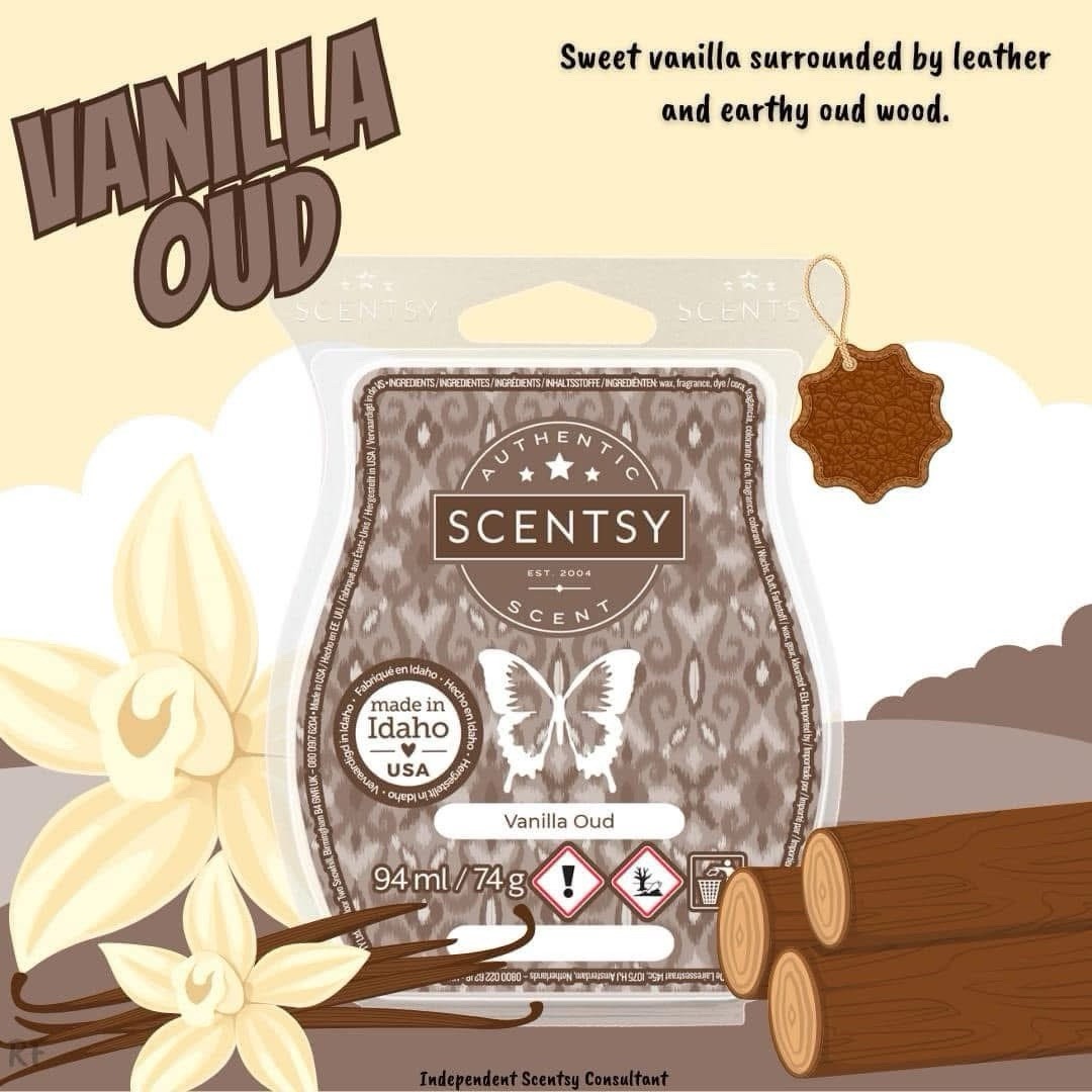 Vanilla Oud Scentsy Bar Scentsy Sweet Pea Vanilla Brick Wax Very