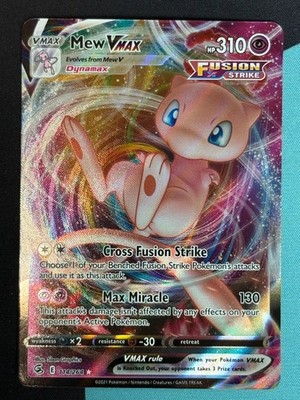 Mew Vmax 114/264 Fusionsangriff Englisch NM Pokemon