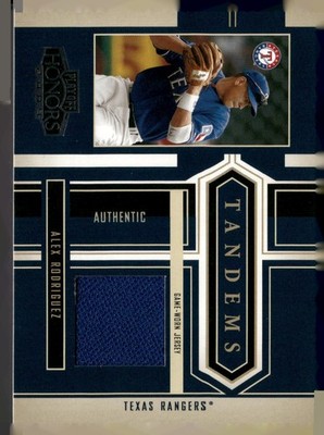 2004 Playoff Honors #T-3 Alex Rodriguez / Dale Murphy Tandem Material #/250