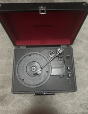 Vinyl Record Player Crowley CR8005A-3 Speed Portable DC 5v 1A plug not included