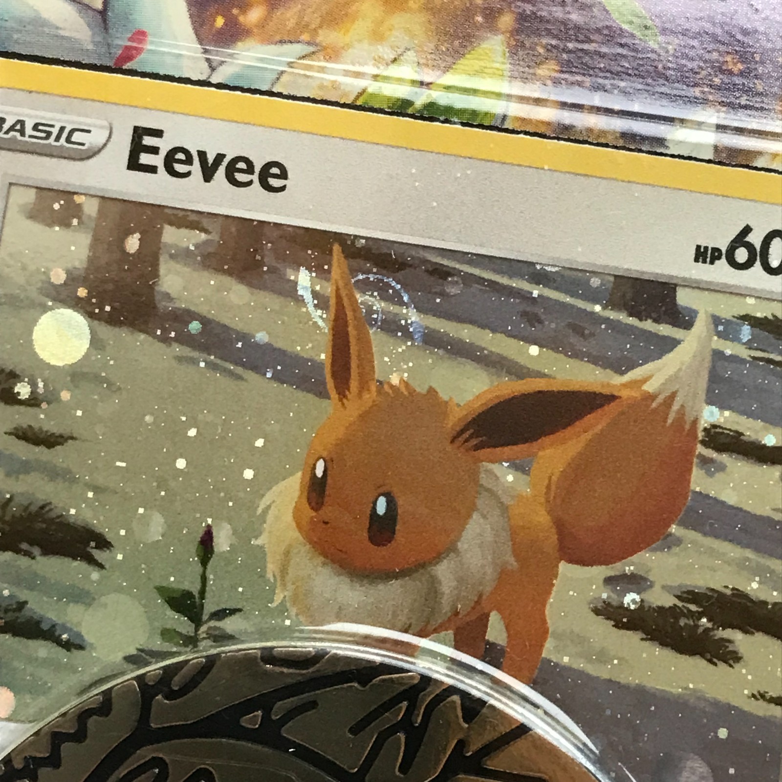 Brilliant Stars 1 Pack Blister Booster Eevee swsh190 GALAXY SWIRL Pokémon Sealed