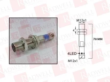 RADWELL VERIFIED SUBSTITUTE BI4-M12E-AP6X-H1141-SUB / BI4M12EAP6XH1141SUB (BRAND