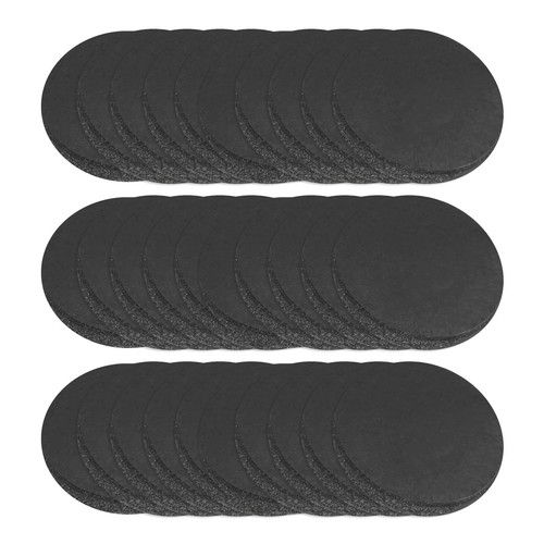 30 Pcs 10mm Dia x 1.5mm Rubber Solid Discs Washers Round Gasket Pad ...