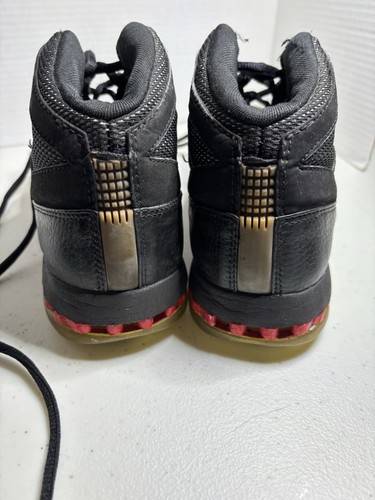 NIKE AIR JORDAN basketball shoe XVI 16 RETRO COUNTDOWN Black RED Size 9.5 - Picture 11 of 16