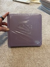 Creative Memories 7x7 Purple Silver Heart Scrapbook Album 20 Pages unopened