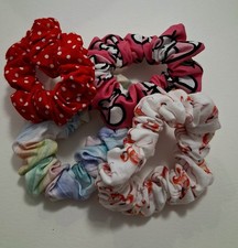 11 Scrunchies Handmade. Elastic 6" around .. Fluffy All sizes colors available