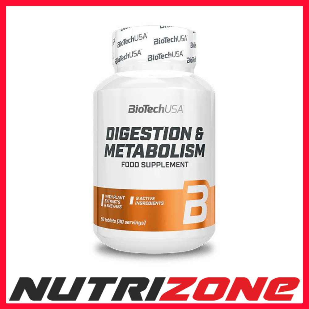 Biotechusa Digestion & Metabolism - 60 Tablets - Image 2